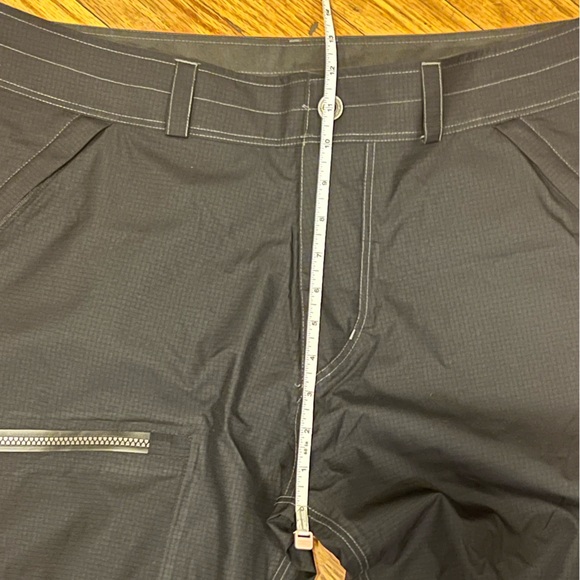 KUHL Mens Jetstream Rain Pant 36x32 Performance Waterproof 100% Nylon Ankle Zip - Picture 7 of 16